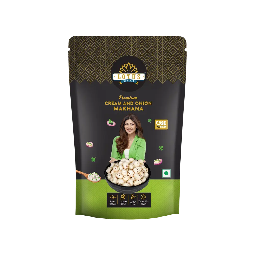 Lotus Cream And Onion Makhana55Gm