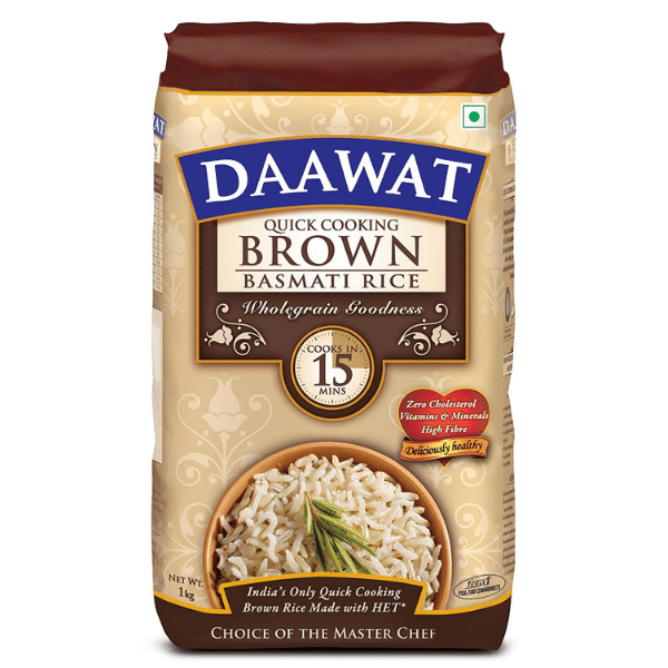 Daawat Brown Basmati Rice1Kg
