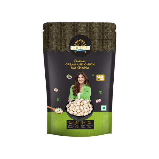 Lotus Cream And Onion Makhana55Gm