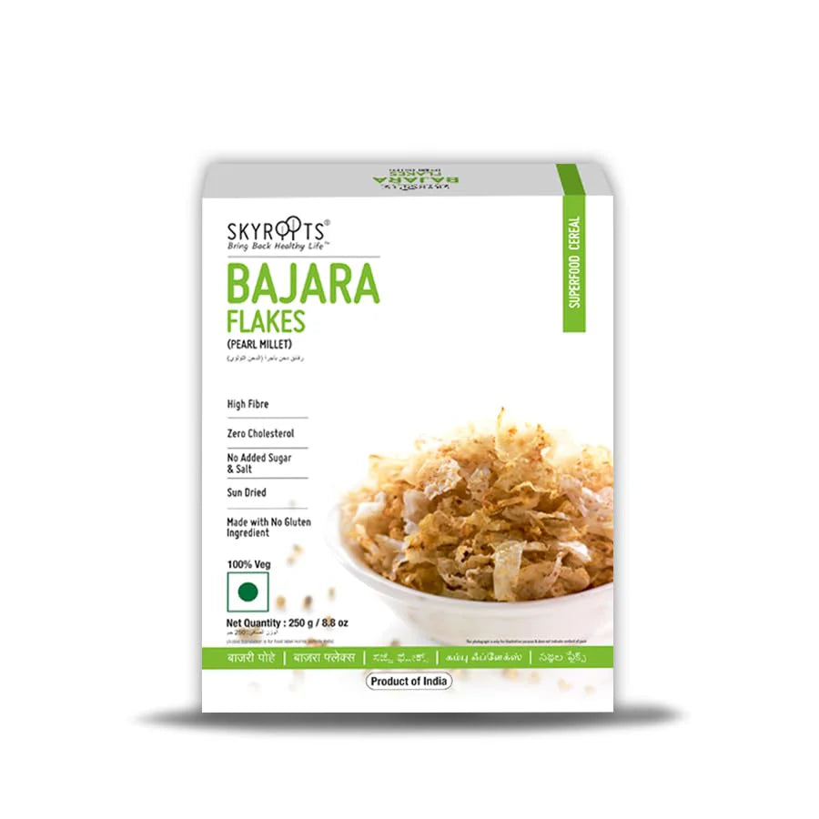 Sky Roots Bajara Flakes250Gm