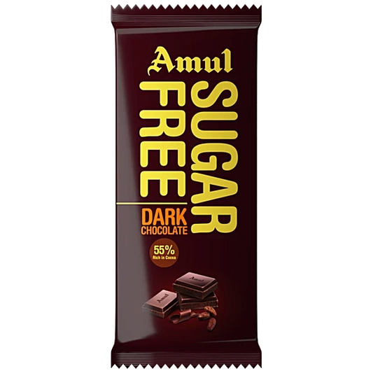 Amul Sugar Free Dark  Chocolate 35Gm