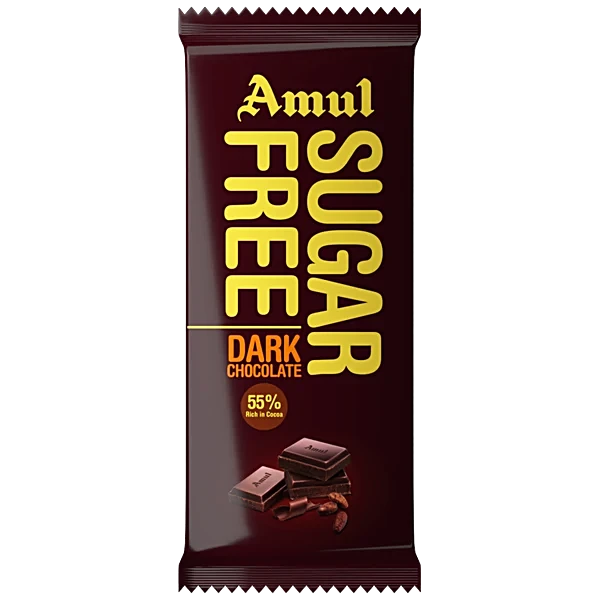 Amul Sugar Free Dark Chocolate