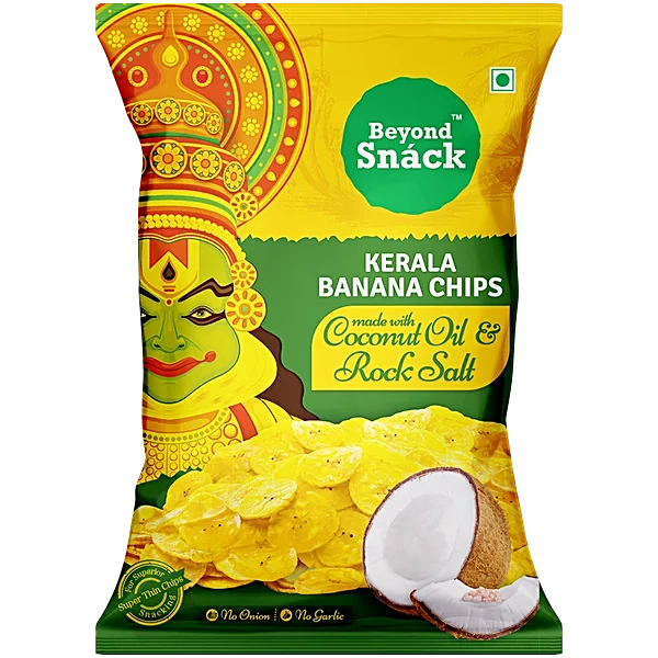 Kerala Banana Chips Rock Salt 80Gm