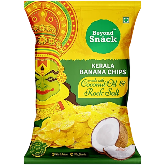 Kerala Banana Chips Rock Salt 80Gm