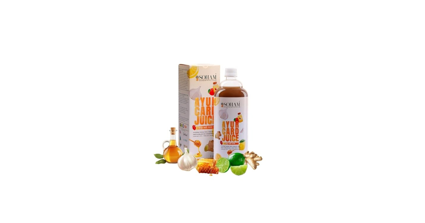 Soham Ayur Card Juice1000Ml