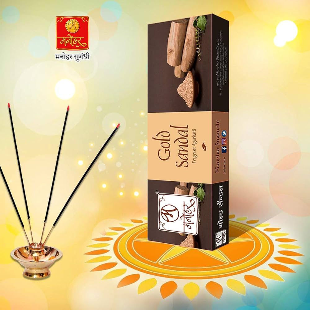 Manojar Gold Sandal Incense Sticks