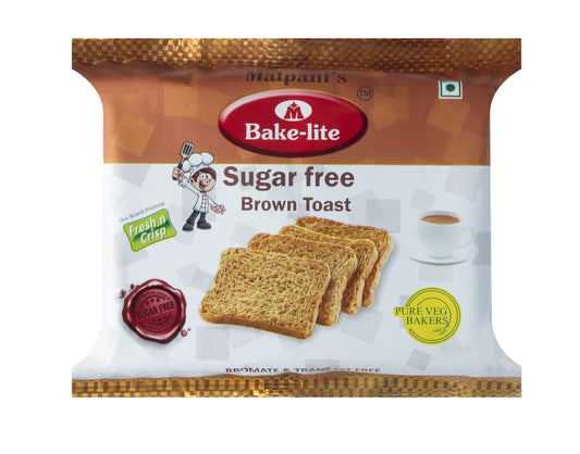 Malpanies Sugar Free Brown Toast200Gm