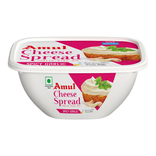 Amul Spread Cheese Spicy Garlic