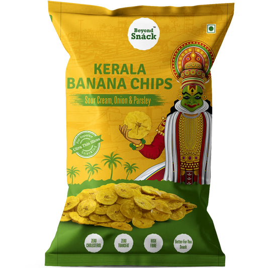Kerala Banana Chips Sour,Cream And Onion70Gm
