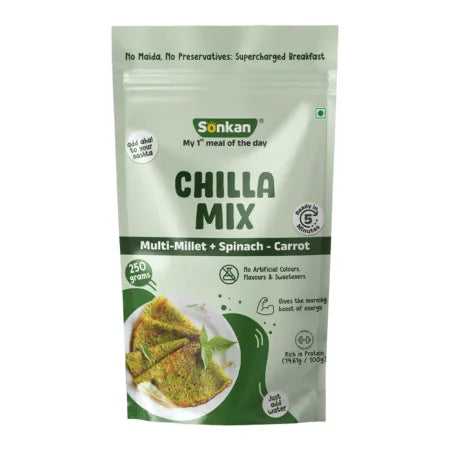 Sonkan Chila Mix Spinach-Carrot250Gm