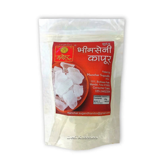 Manohar Bheemseni Kapur40Gm