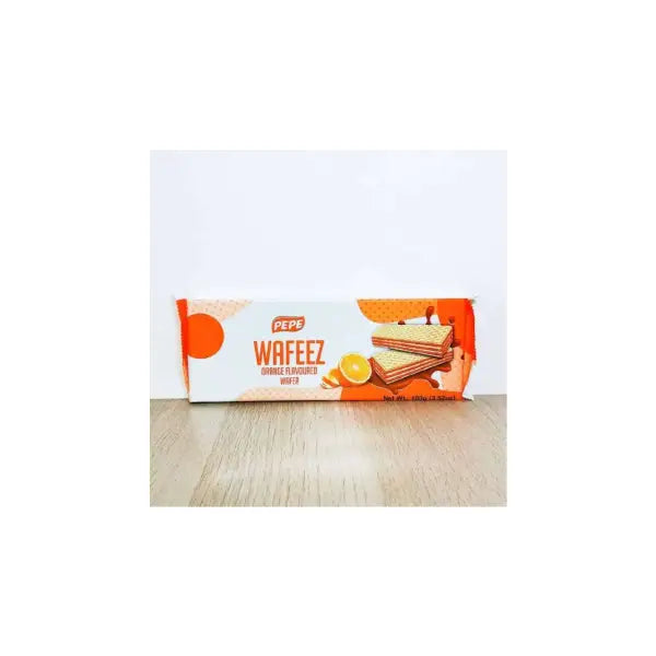 Pepe Wafeez Orange Flavour Wafer100Gm