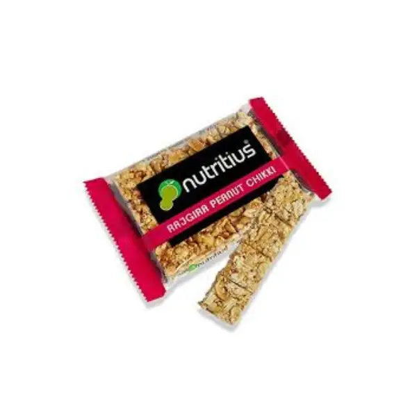 Nutritius Rajgira Peanut Chikki26Gm