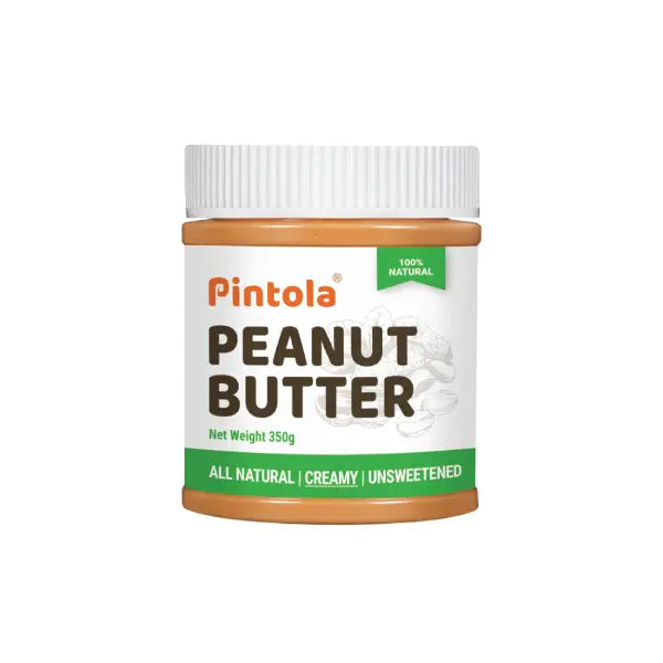 Pintola Peanut Butter All natural creamy unsweeted 350gm