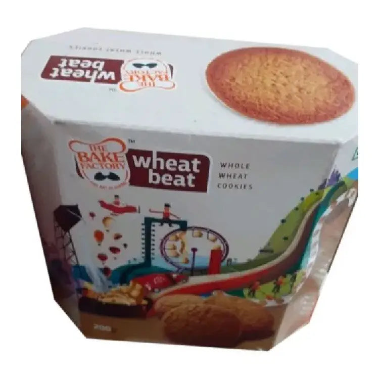 The Bake Factory Wheat Cookies - No Added Sugar