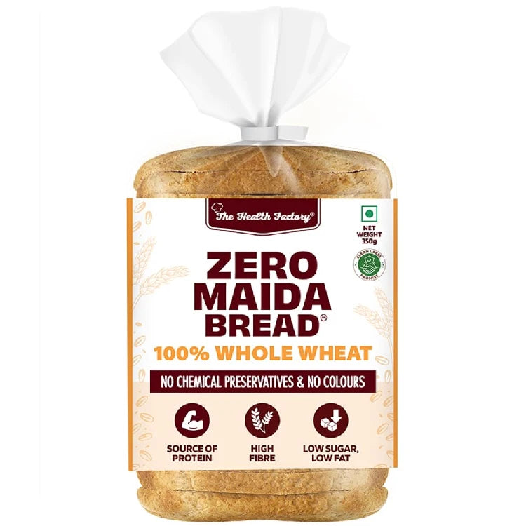 Zero Maida Whole Wheat Bread 350gm