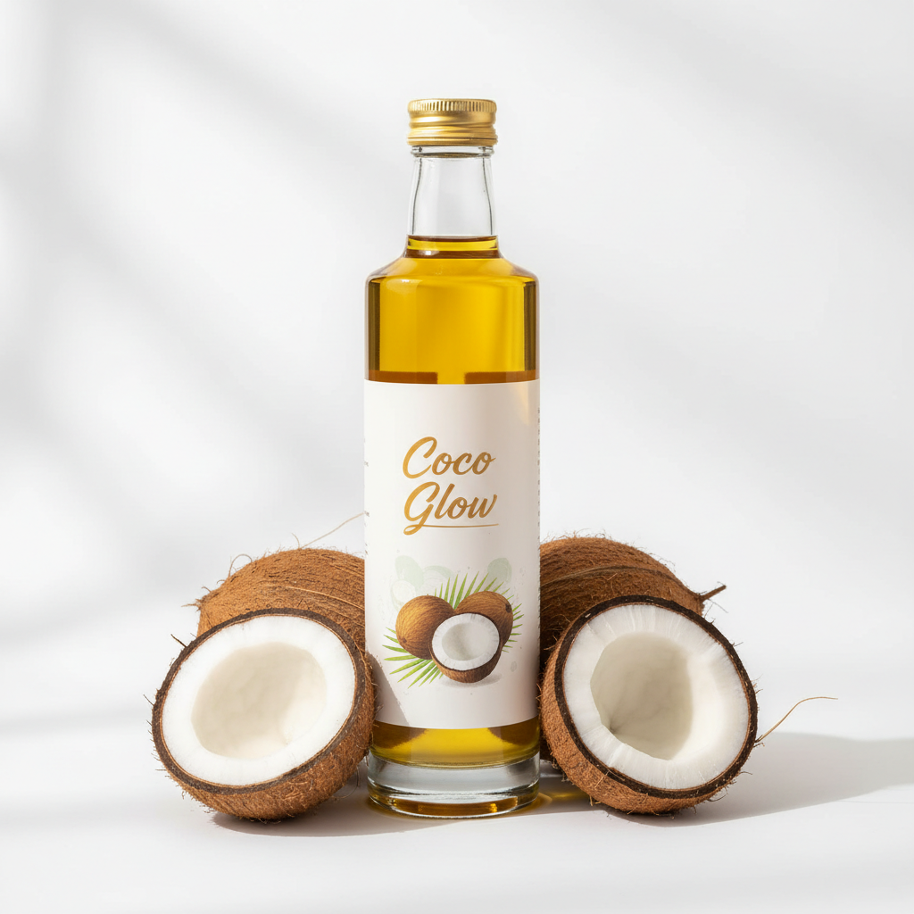 Coco glow coconut cold pressed oil500ml