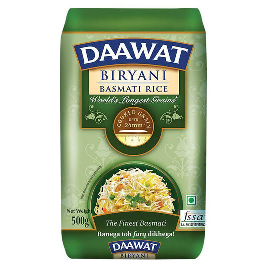 Daawat Biryani Basmati Rice500Gm