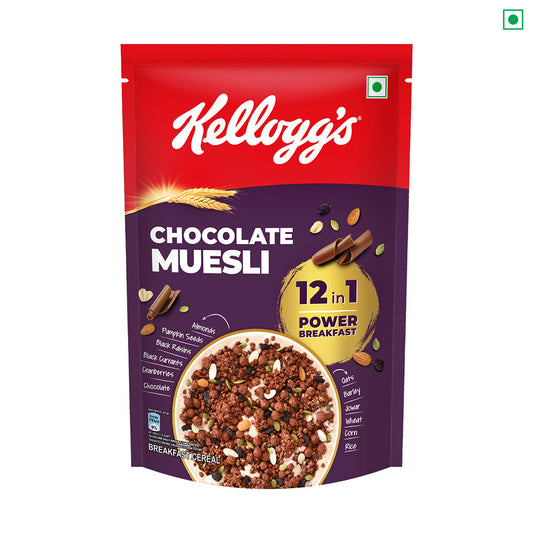 Kelloggs Chocolate Muesli 450Gm