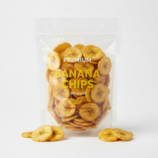 Yellow Banana Chips 200Gm